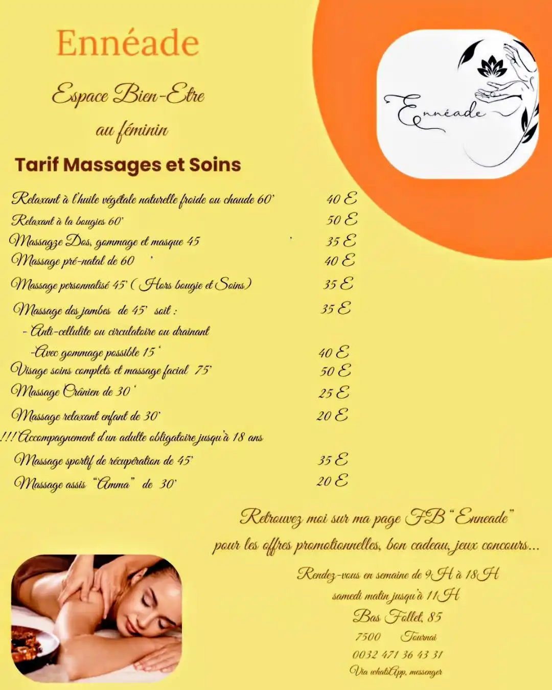 Relaxant à la bougie